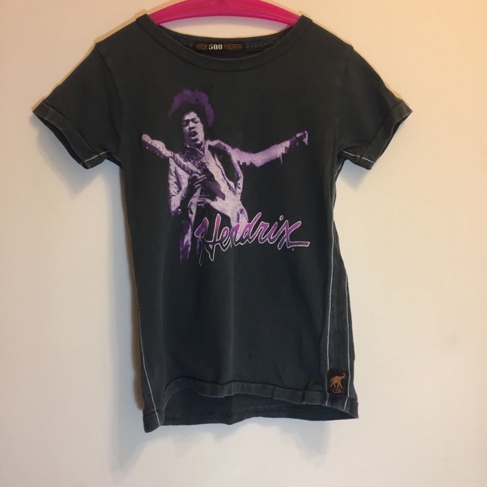 One of 500 Worldwide Trunk Ltd. Hendrix Tee Sz: 6
